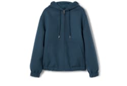 Chaqueta reversible lana doble con cremallera