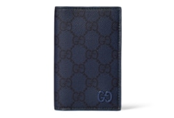 Bordeaux interior GG long card case