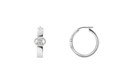 Orecchini a cerchio Gucci Interlocking