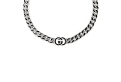 Gucci Interlocking flat chain necklace