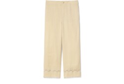 Diagonal GG silk jacquard trousers
