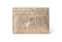 GG Marmont python card case