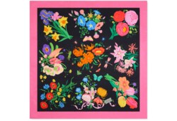 90 x 90 project printed silk carré