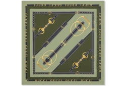 Carré in twill di seta stampato