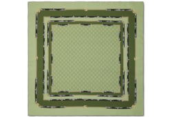 Carré en jacquard de soie GG à imprimé