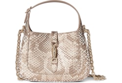 Gucci Jackie 1961 Mini-Tasche aus Pythonleder