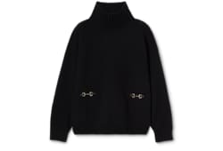 Maglione in lana cashmere con Morsetto