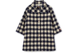 Abrigo infantil de guinga de lana