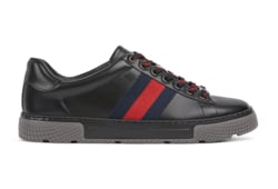 Zapatilla Gucci Ace con tribanda Web hombre