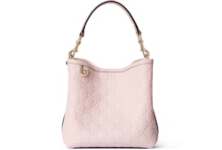 Borsa a secchiello GG Emblem misura piccola