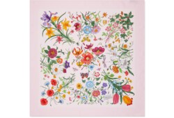 Carré in twill di seta stampato