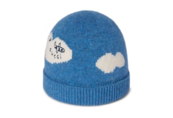 Bonnet pour bébé avec intarsia