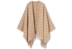 Mantella in cashmere GG lamé