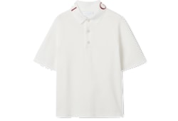 Children's stretch cotton polo shirt
