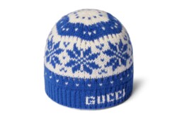 Babymütze mit Gucci Logo