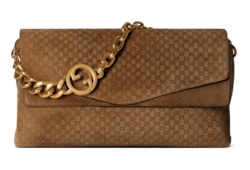 Große Schultertasche mit Kette