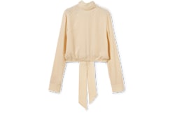 Blusa in seta GG jacquard