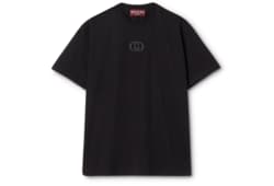 Cotton jersey T-shirt with embroidery