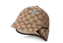 Cappello bambino in tessuto GG