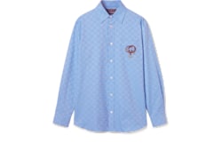 GG Oxford cotton shirt with embroidery