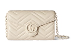 GG Marmont wallet on chain