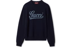 Pullover aus Wollstrick mit Intarsie