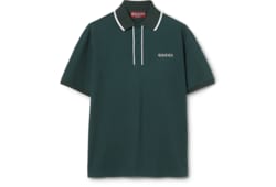 Polo de piqué de algodón con bordado