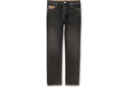 Pantalón de denim de algodón lavado