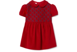 Abito bambino in velluto a coste