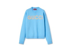 Soft wool top with intarsia