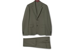 Light wool suit