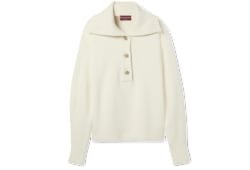 Rib wool cashmere jumper