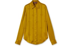 Equestrian silk jacquard shirt