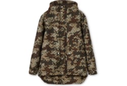 GG marbled cotton jacquard padded jacket
