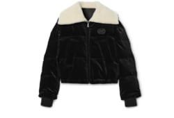 Bomber acolchada de terciopelo de algodón