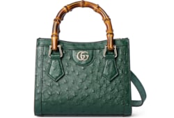Bolso tote Gucci Diana de avestruz pequeño