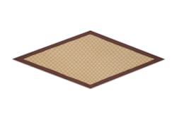 Printed silk twill carré