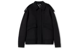 Silk wool bomber jacket