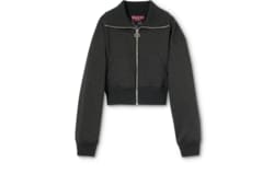 Double jersey zip jacket