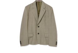 Blazer aus Wolle mit Prince of Wales-Karomuster
