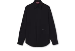 Chemise en popeline teinte en pièce