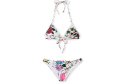 Printed sparkling jersey bikini