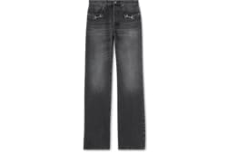 Pantalón de denim de algodón con Horsebit