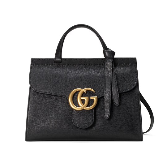 gucci marmont top handle bag small