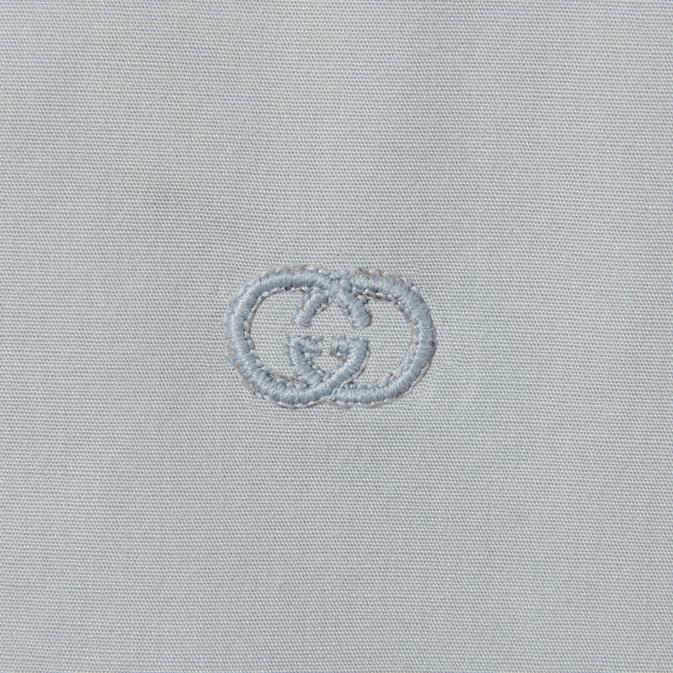 〔ベビー〕コットンポプリン シャツ