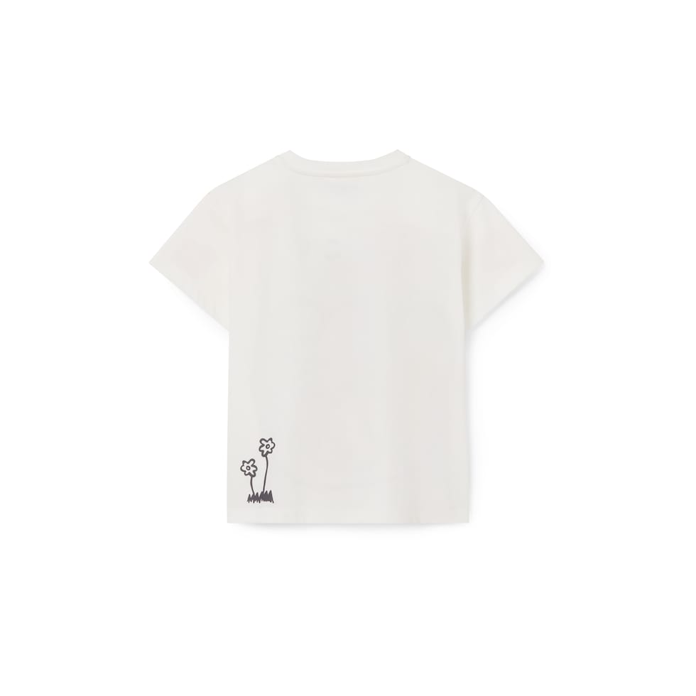 Baby cotton T-shirt with print