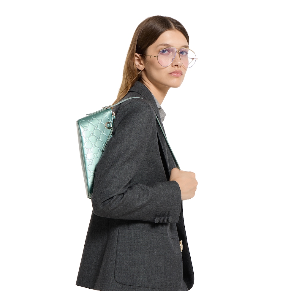 GG Emblem small shoulder bag