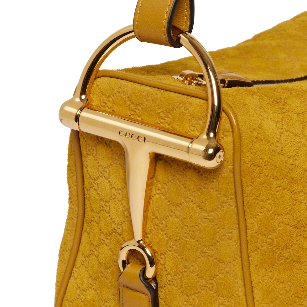 Gucci Half Horsebit系列中号肩背包