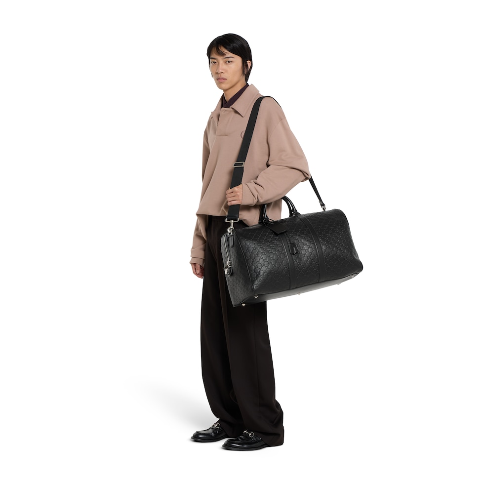 GG Emblem large duffle bag