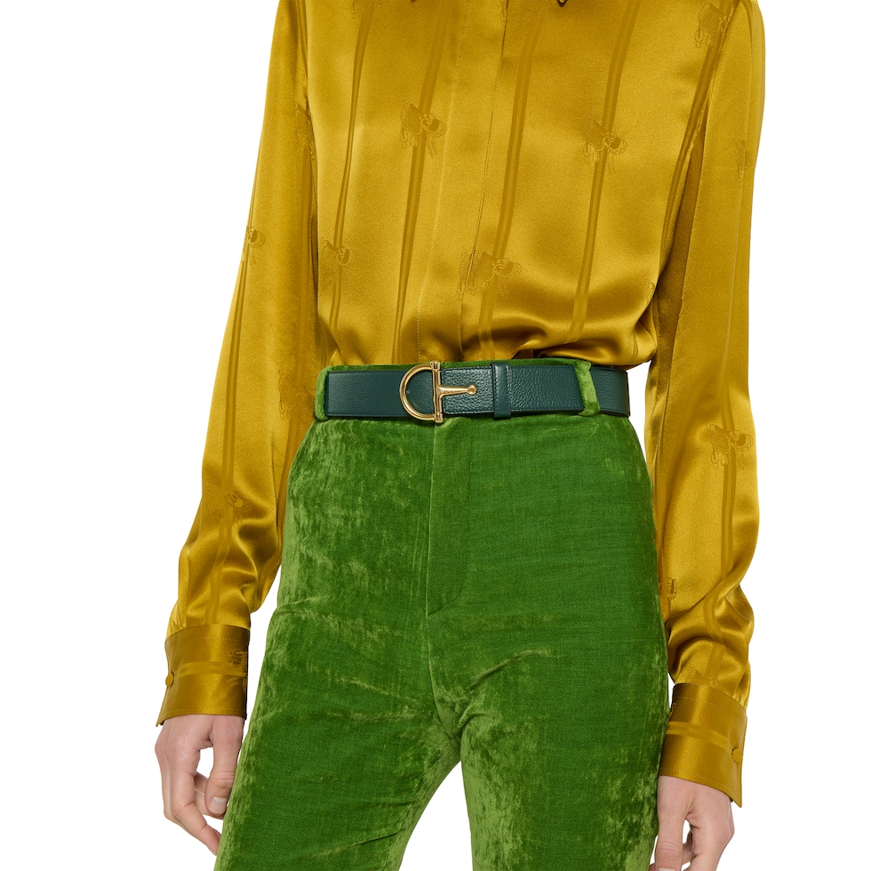 ハーフ ホースビット バックル ベルト